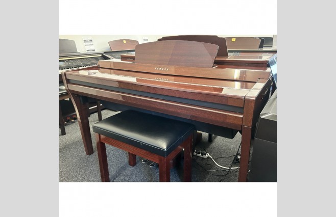 Yamaha CVP609 Polished Mahogany Digital Piano, Used - Complete Package (SN:BCSZ01004) - Image 9